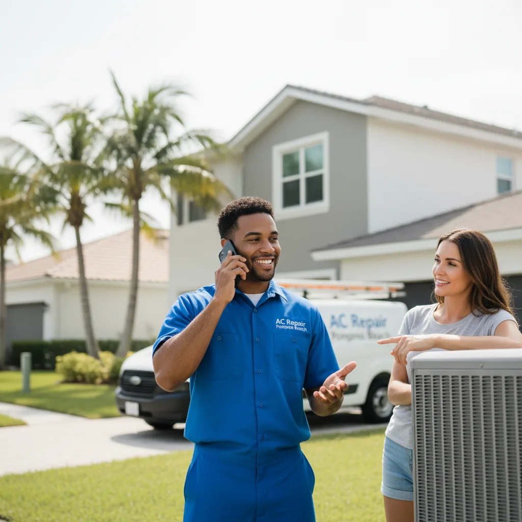 AC Repair Pompano Beach customer support in Newport